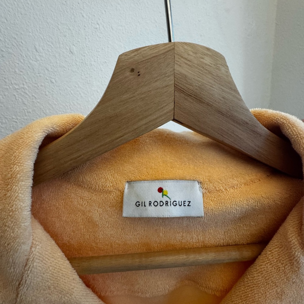 GIL RODRIGUEZ Women's Peach Button-Down Shirt